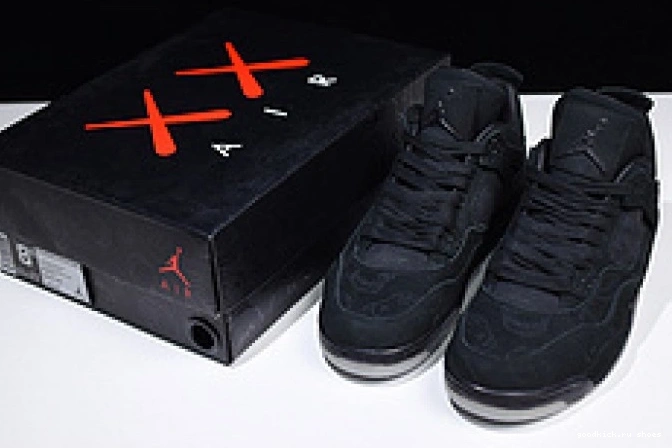 Rep 4 kaws black 001 Jordan Air 930155 retro Nike 0709